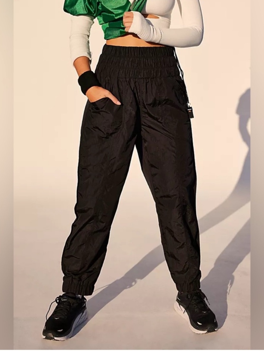 NWT Free People Movement The Way Home Jogger - Black